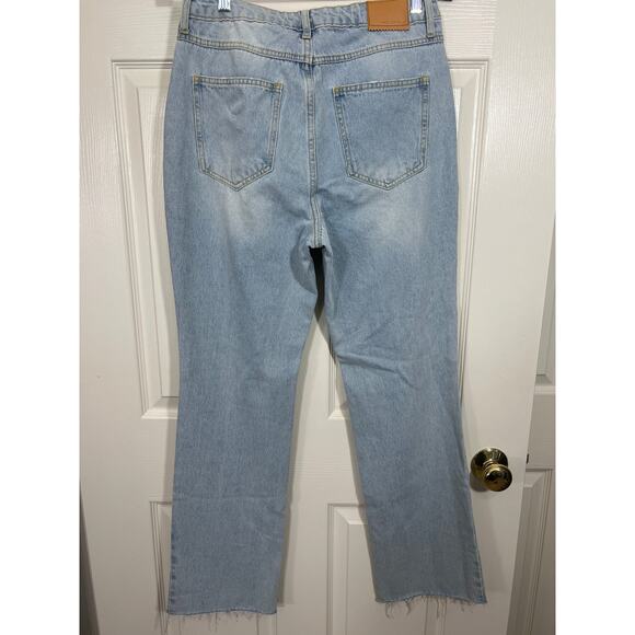 New Avec Les Filles Womens 29 High Waisted Mom Jeans Punk Edgy 90s Classic - Picture 4 of 7